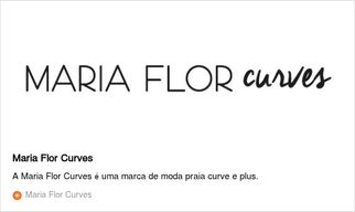 Site da Maria Flor Curves